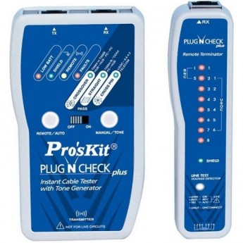 Тестер кабеля LAN/TELECOM/COAX PROSKIT MT-7055 64C000037 Тестер кабеля LAN/TELECOM/COAX PROSKIT MT-7055 64C000037
