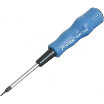 Отвертка звездообразная антивандальная Torx T05H PROSKIT с клинком 50 мм 89400-T05H Отвертка звездообразная антивандальная Torx T05H PROSKIT с клинком 50 мм 89400-T05H