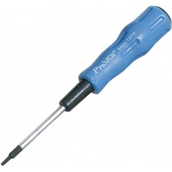 Отвертка антивандальная звездообразная Torx T07H PROSKIT с клинком 50 мм 89400-T07H Отвертка антивандальная звездообразная Torx T07H PROSKIT с клинком 50 мм 89400-T07H