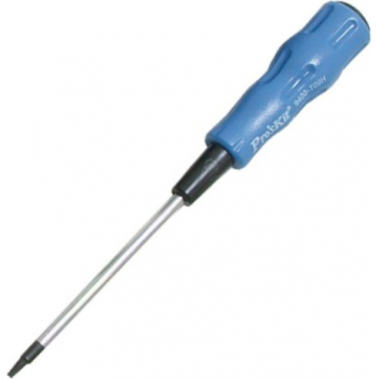 Отвертка антивандальная звездообразная Torx T09H ProsKit 89400-T09H Отвертка антивандальная звездообразная Torx T09H ProsKit 89400-T09H