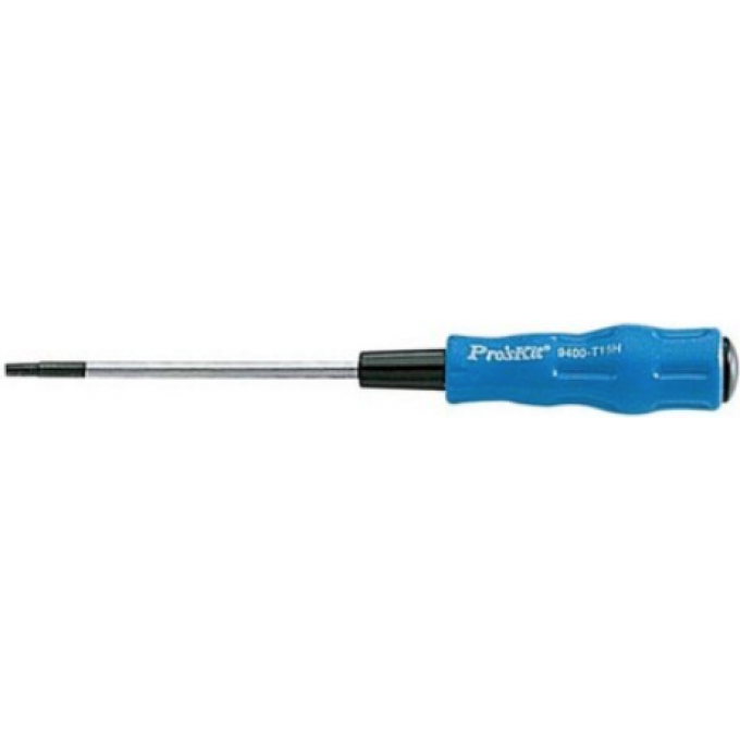Отвертка антивандальная звездообразная Torx T15H PROSKIT 80 мм 89400-T15H