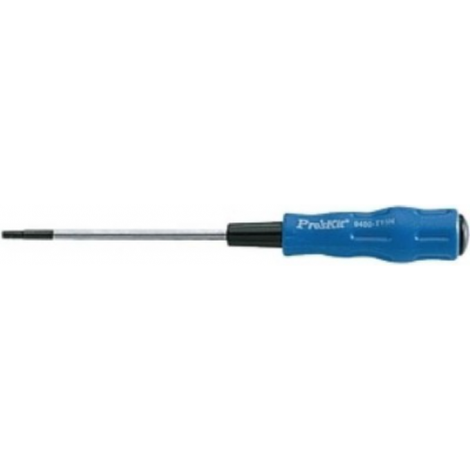 Отвертка антивандальная звездообразная Torx T20H PROSKIT с клинком 100 мм 89400-T20H