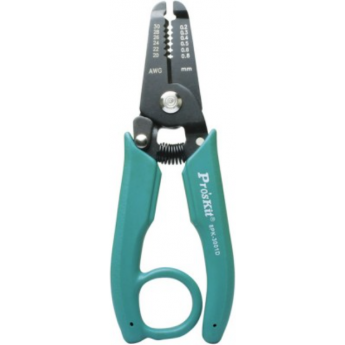 Клещи-стриппер для зачистки проводов PROSKIT AWG (0..8 мм) 8PK-3001D