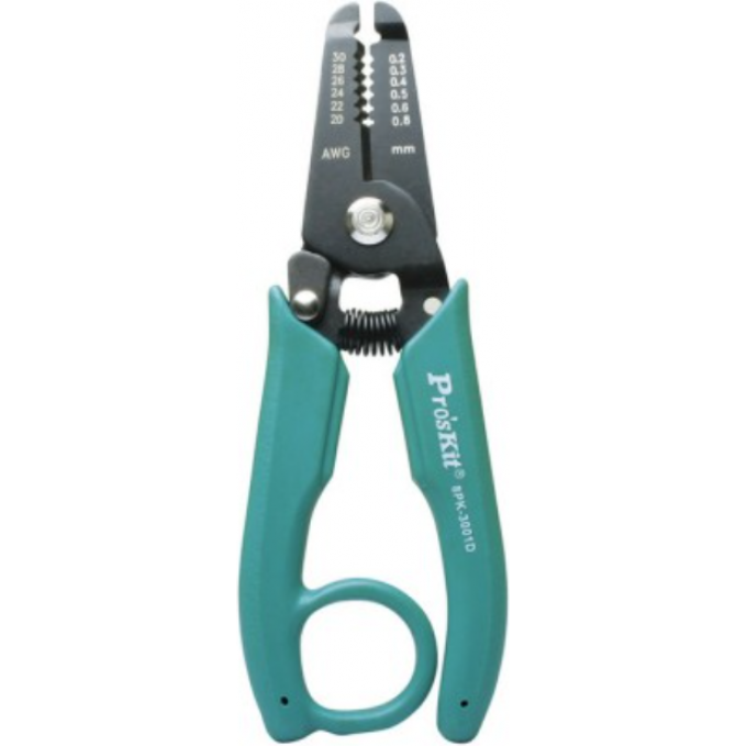 Клещи-стриппер для зачистки проводов PROSKIT AWG (0..8 мм) 8PK-3001D