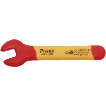 Рожковый диэлектрический гаечный ключ PROSKIT 8 мм HW-V108B Рожковый диэлектрический гаечный ключ PROSKIT 8 мм HW-V108B