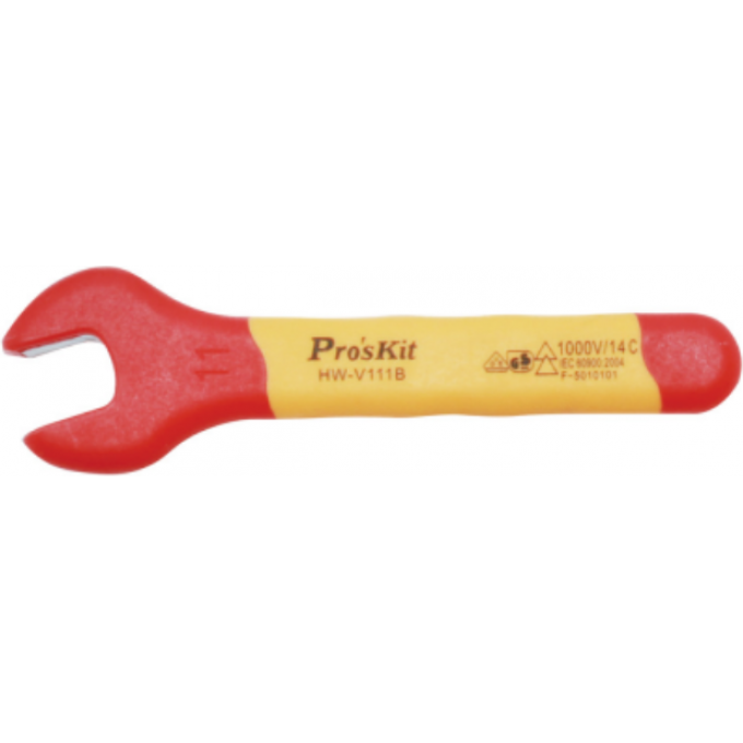 Рожковый гаечный ключ диэлектрический PROSKIT 11 мм HW-V111B