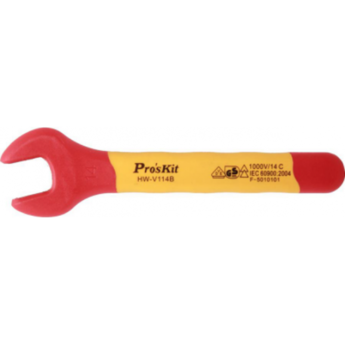 Ключ рожковый диэлектрический PROSKIT 14 мм HW-V114B