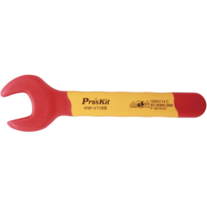 Ключ рожковый диэлектрический PROSKIT 18 мм HW-V118B