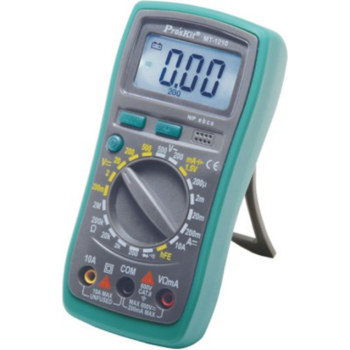 Цифровой мультиметр PROSKIT компактный MT-1210