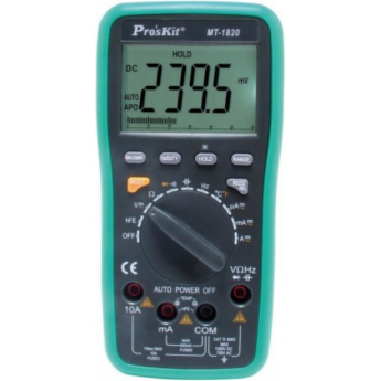 Цифровой мультиметр PROSKIT MT-1820 с USB-интерфейсом Цифровой мультиметр PROSKIT MT-1820 с USB-интерфейсом