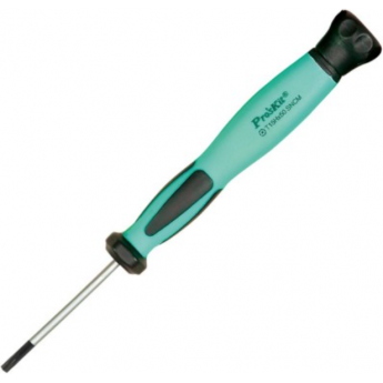 Отвертка звездообразная (Torx) антистатическая PROSKIT T15H 50 мм SD-083-T15H Отвертка звездообразная (Torx) антистатическая PROSKIT T15H 50 мм SD-083-T15H