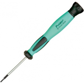 Отвертка звездообразная антистатическая PROSKIT Torx T8H 50 мм SD-083-T8H
