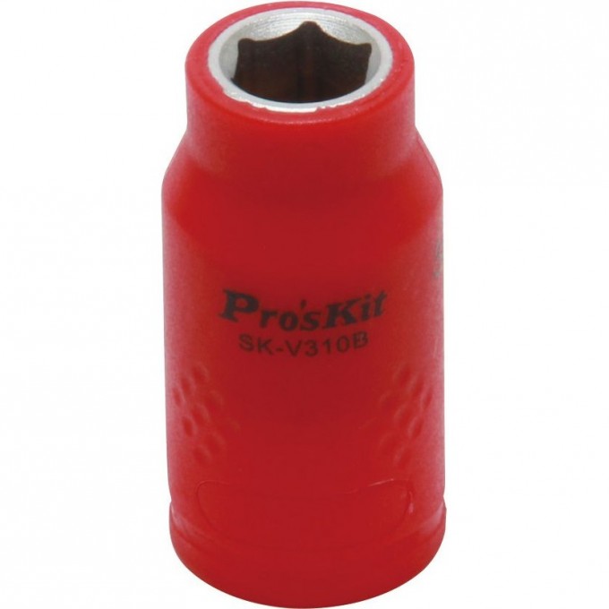 Изолированная торцевая головка PROSKIT 3/8 дюйма 10 мм (1000 В - VDE) SK-V310B