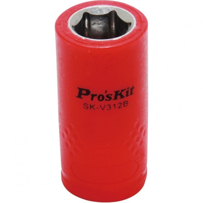 Торцевая головка изолированная PROSKIT VDE 3/8 дюйма 12 мм 1000 В SK-V312B