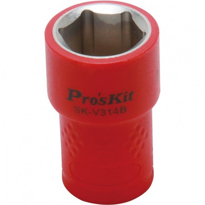 Изолированная торцевая головка PROSKIT VDE 3/8 дюйма 14 мм 1000 В SK-V314B