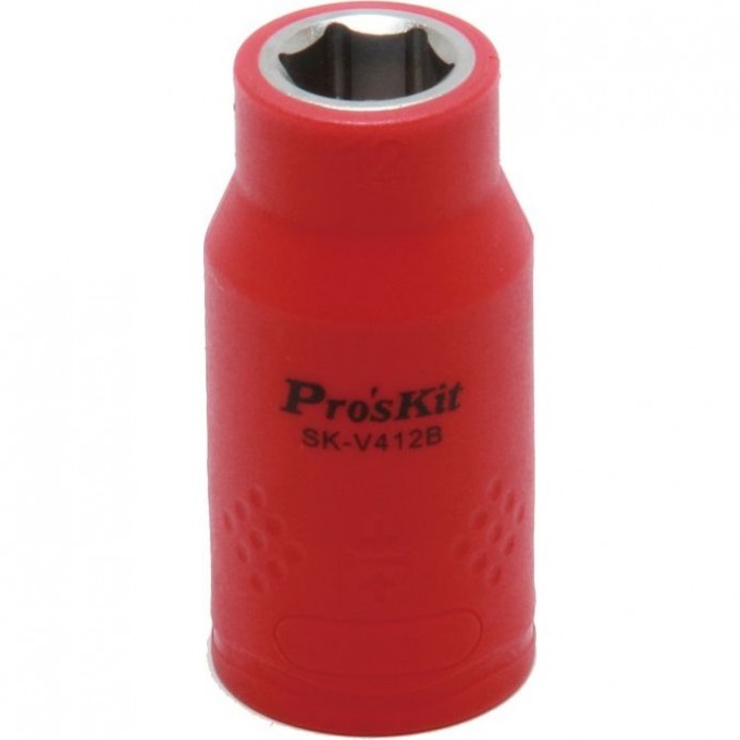 Торцевая головка изолированная 1/2 дюйма 12 мм PROSKIT VDE 1000 В SK-V412B