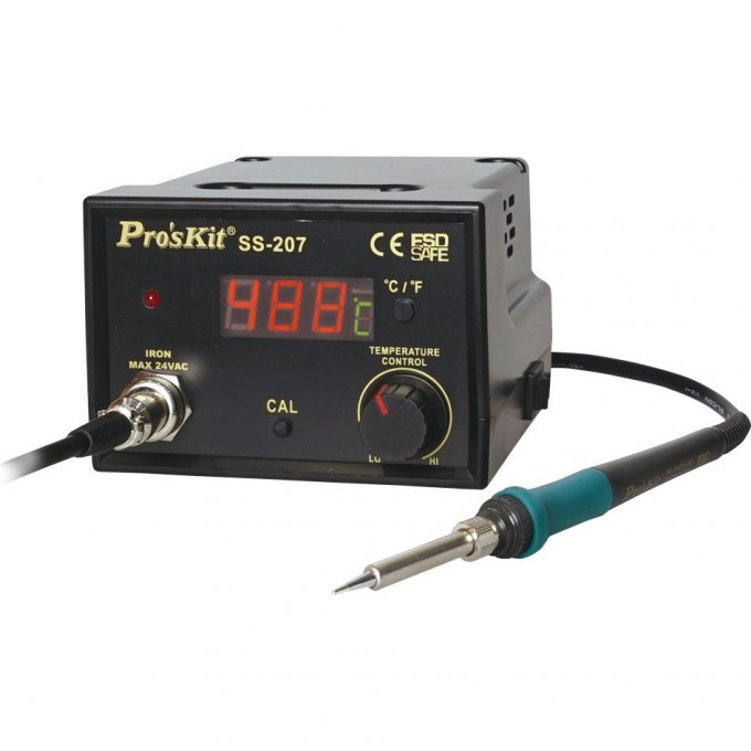 Паяльная станция цифровая PROSKIT 60 Вт SS-207B